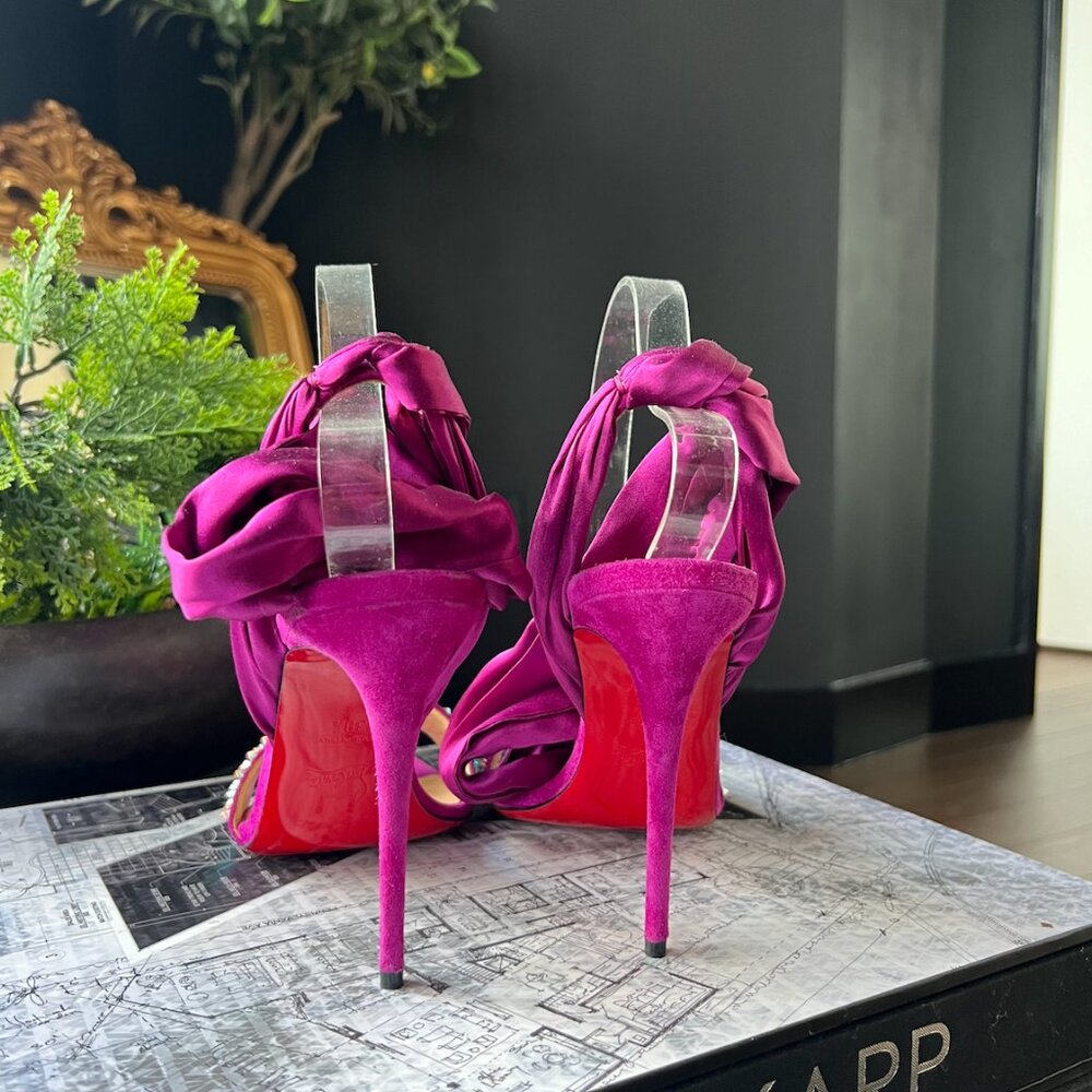 Christian Louboutin Krystal Du Desert Spike Sandals